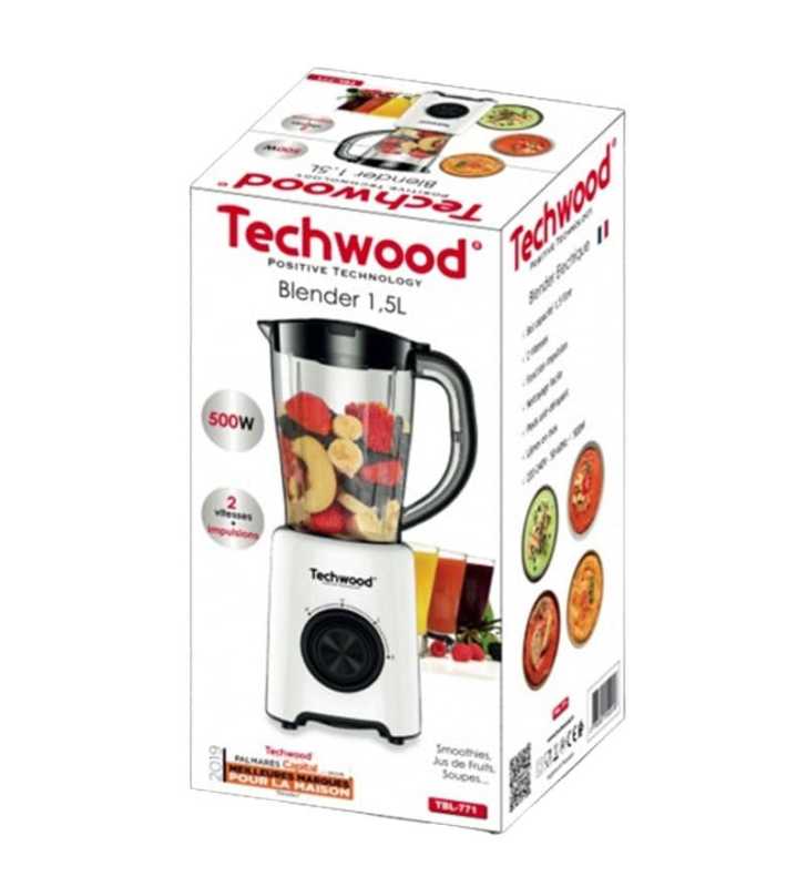 Blender Bol Plastique 500W TECHWOOD