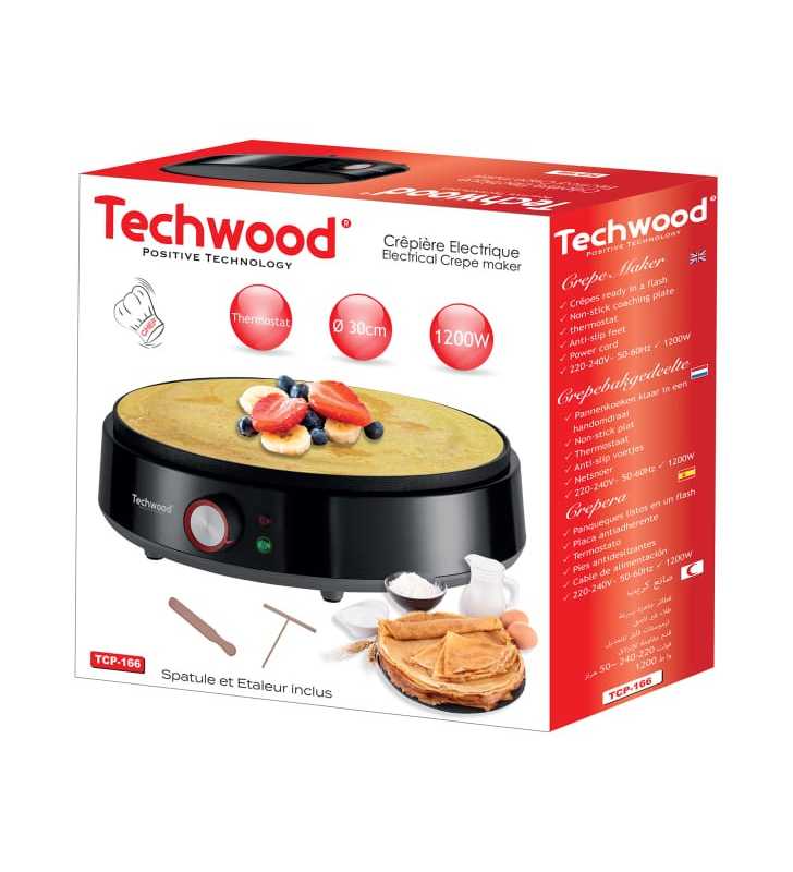 Crêpière 30 Cm TECHWOOD Crêpière 30 Cm TECHWOOD