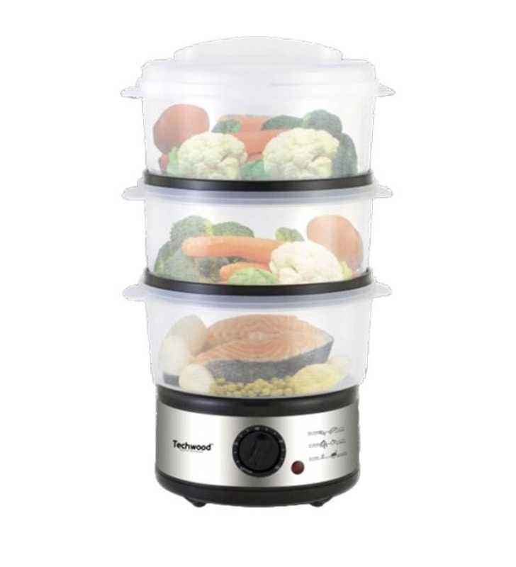 Cuiseur Vapeur 7,5 litres TECHWOOD - obrico.tn Cuiseur Vapeur 7,5 litres TECHWOOD - obrico.tn