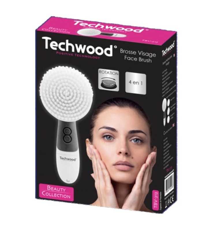 Brosse Nettoyante De Visage Et Corps TECHWOOD