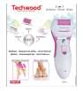 Epilateur Rasoir Rape 3 En 1 Rechargeable TECHWOOD Epilateur Rasoir Rape 3 En 1 Rechargeable TECHWOOD