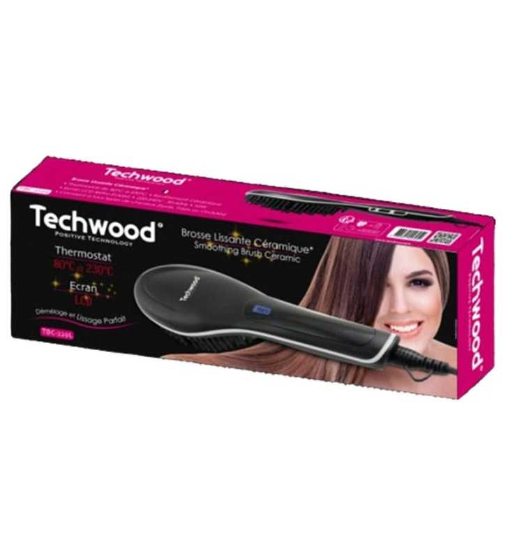 Brosse Lissante Céramique TECHWOOD Brosse Lissante Céramique TECHWOOD