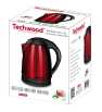 Bouilloire Grenat 1,8 L Sans Fil TECHWOOD Bouilloire Grenat 1,8 L Sans Fil TECHWOOD