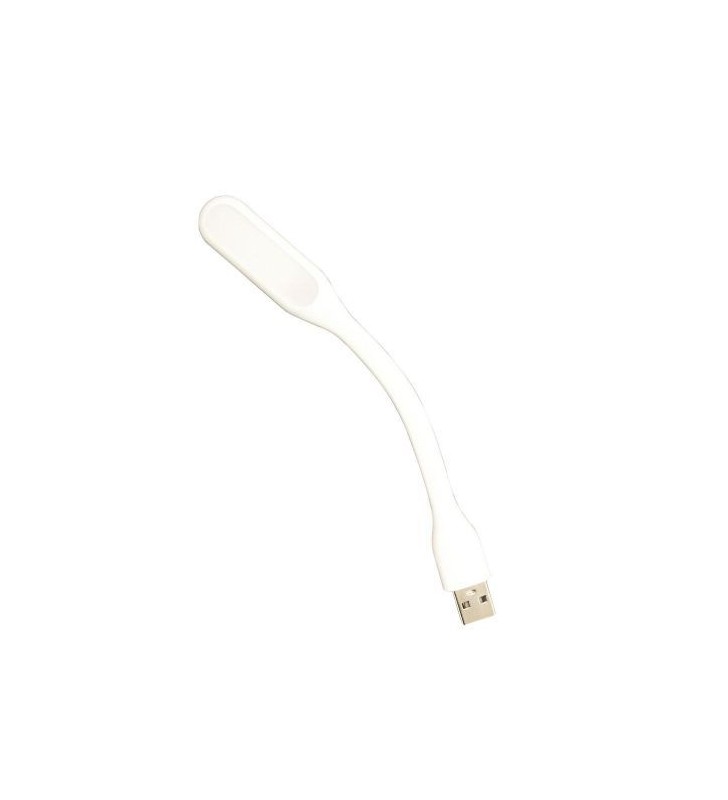 Mini Lampe Led Light Flexible USB Pour Pc Portable Blanc