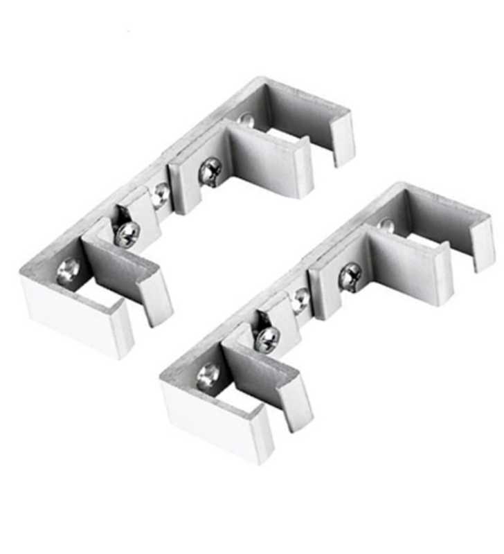 Lot de 2 Supports Plafond Double