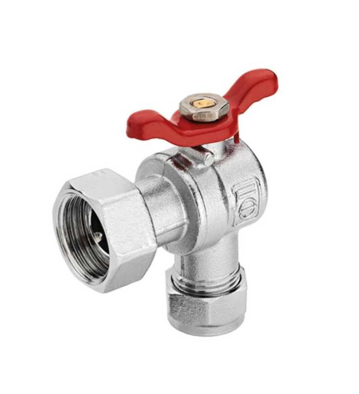 VANNE COUDE ECROU LIBRE 20/27 FEMELLE PEX20 SOPAL