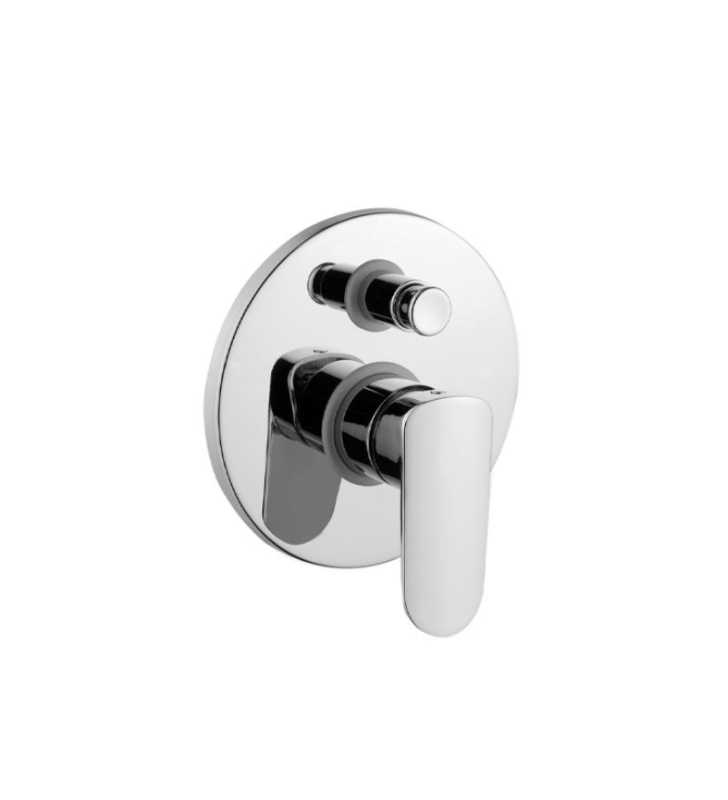Plaque De Mitigeur De Douche avec inverseur Chrome A100 FRAMO Plaque De Mitigeur De Douche avec inverseur Chrome A100 FRAMO