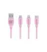Câble Charge 3En1 Rose Lenyes