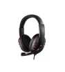Casque Gaming 120° Rotating Microphone Noir & Rouge Casque Gaming 120° Rotating Microphone Noir & Rouge