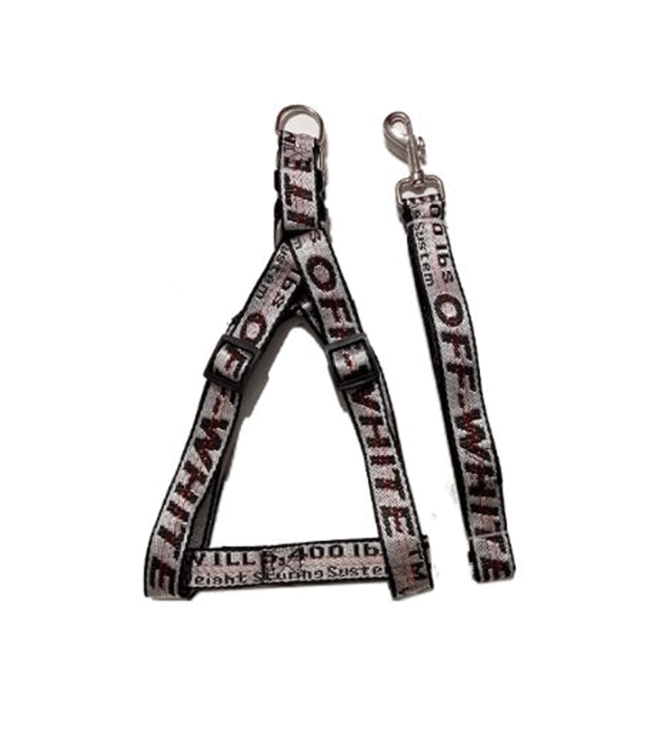 Harnais et laisse en nylon 1M taille M Harnais et laisse en nylon 1M taille M