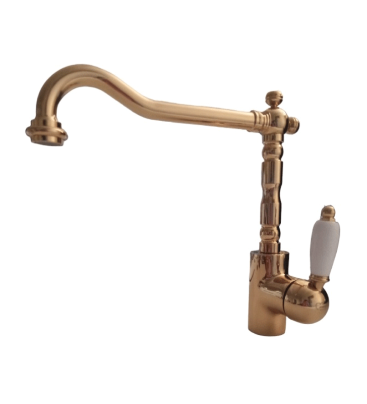 Mitigeur d'évier Haut Rétro Doré/Bronze FRAMO