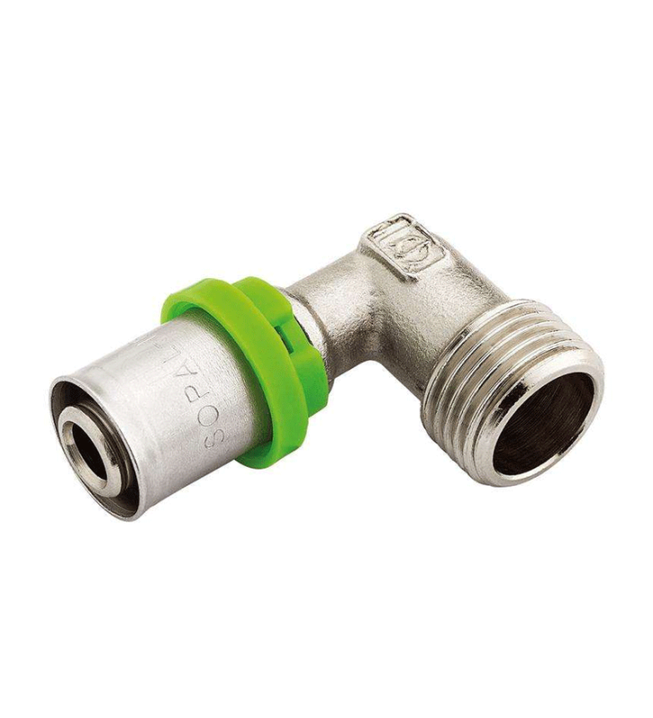 RACCORD COUDE 15/21 MAL PEX 16 A SERTIR SOPAL