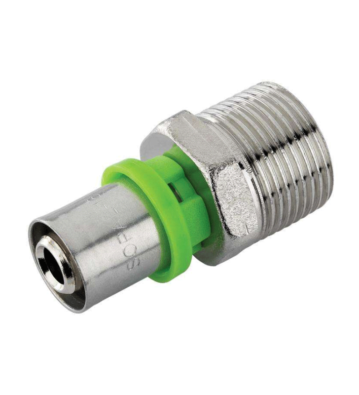 RACCORD DROIT 15/21 MAL PEX 16 A SERTIR SOPAL