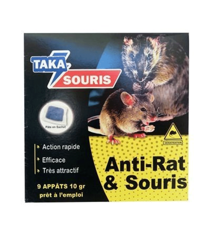 Pâte 9 x 10 Gr gr TAKA SOURIS