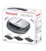 Grill multifonction 3 en 1 Inox - TGCI-836 - TECHWOOD Grill multifonction 3 en 1 Inox - TGCI-836 - TECHWOOD