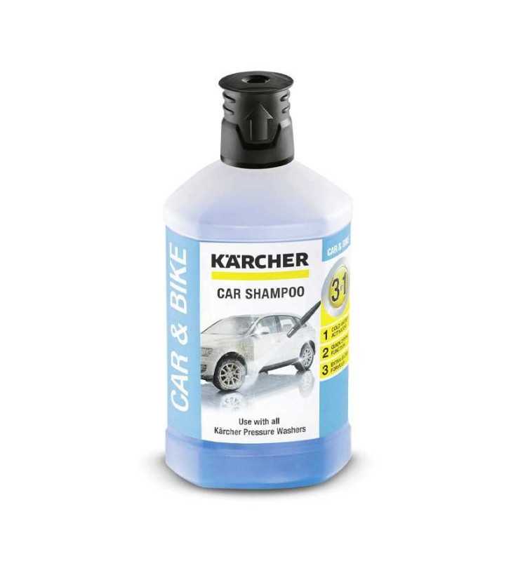 Shampoing auto 3 en 1 - 1L - KARCHER Shampoing auto 3 en 1 - 1L - KARCHER