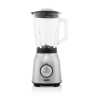 Blender Inox 4 Vitesses + Fonction Pulse Bol En Verre 1000 W PRINCESS
