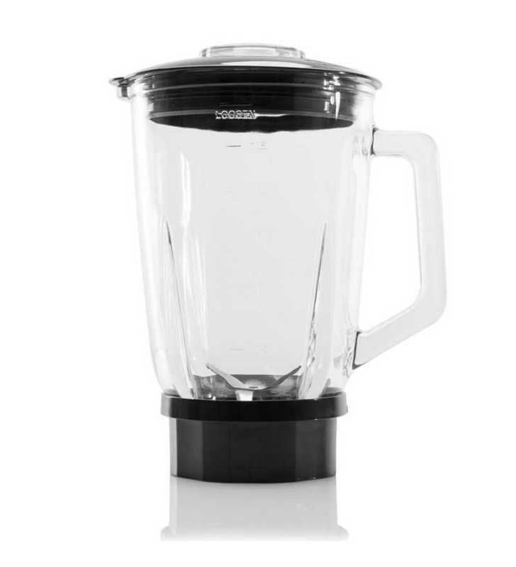 Blender Inox 4 Vitesses + Fonction Pulse Bol En Verre 1000 W PRINCESS