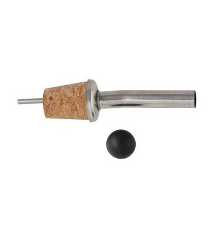 1 bouchon verseur inox liège 10 cm - FACKELMANN 1 bouchon verseur inox liège 10 cm - FACKELMANN
