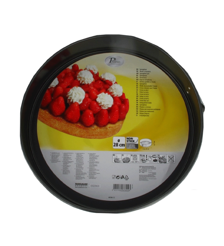 Moule charnière 28 noir - FACKELMANN Moule charnière 28 noir - FACKELMANN