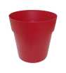 Pot Linéa sans anneau bordeau D20xh18.5cm - Viomes Pot Linéa sans anneau bordeau D20xh18.5cm - Viomes