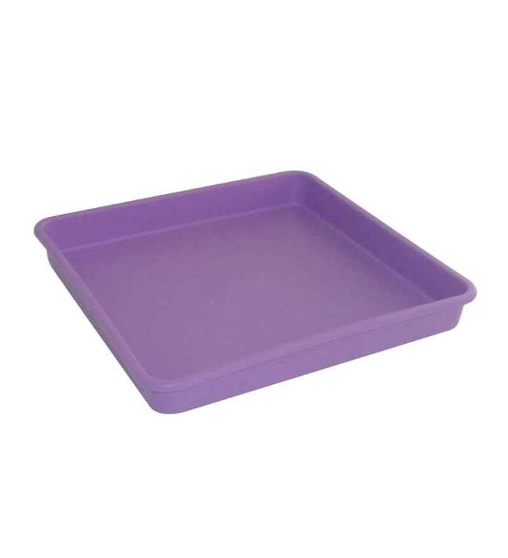 Soucoupe Linéa carré Purple 25x25cm pour 572/582 - Viomes Soucoupe Linéa carré Purple 25x25cm pour 572/582 - Viomes