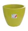 Pot linéa gloss Chartreuse D30xh25cm - Viomes Pot linéa gloss Chartreuse D30xh25cm - Viomes