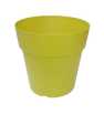 Pot Linéa sans anneau chartreuse D11xh10.5cm - Viomes Pot Linéa sans anneau chartreuse D11xh10.5cm - Viomes