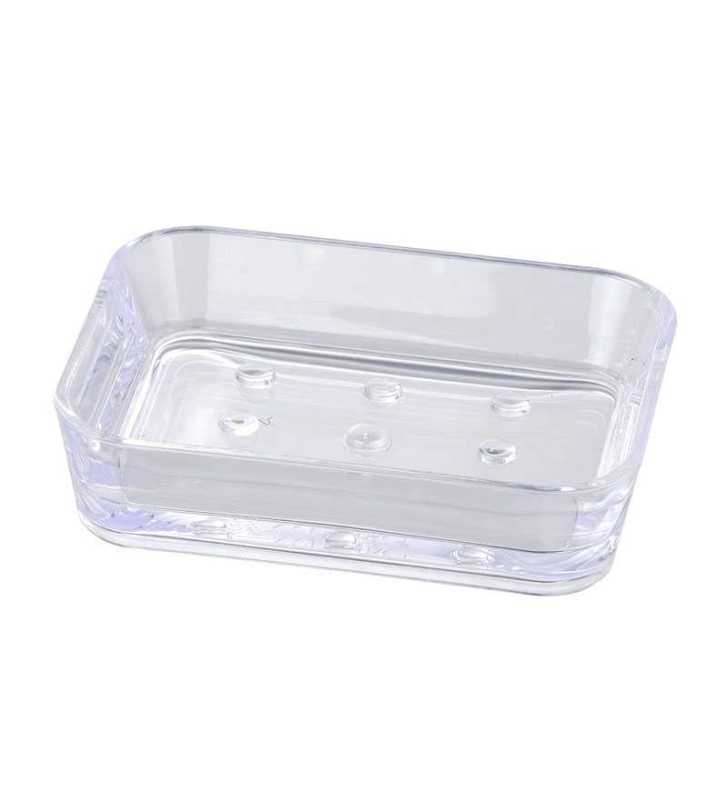 Porte savon Candy transparent-Plastique - PS - WENKO Porte savon Candy transparent-Plastique - PS - WENKO