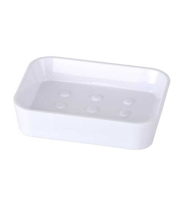 Porte savon Candy blanc-Plastique - PS - WENKO Porte savon Candy blanc-Plastique - PS - WENKO