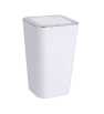 Poubelle Candy blanc-Plastique - WENKO