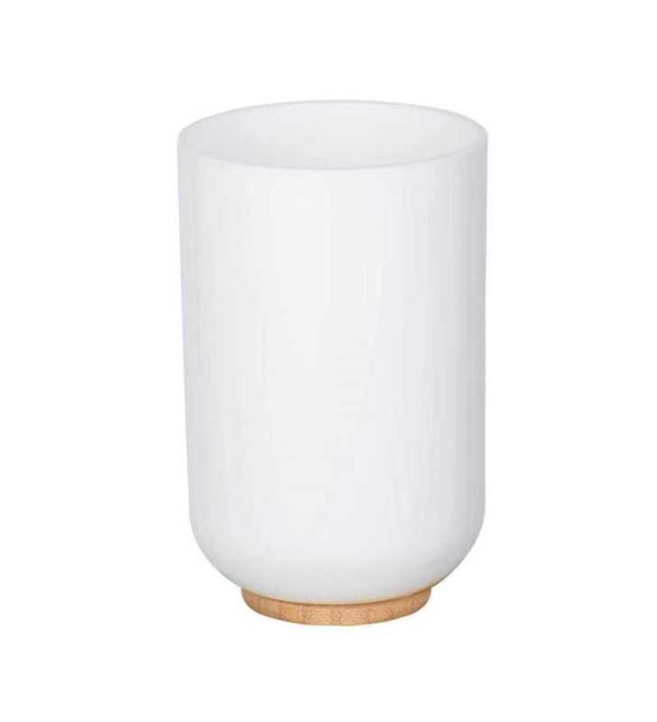 Gobelet Posa blanc-Plastique - WENKO Gobelet Posa blanc-Plastique - WENKO