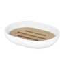 Porte savon Posa blanc-Plastique - WENKO Porte savon Posa blanc-Plastique - WENKO