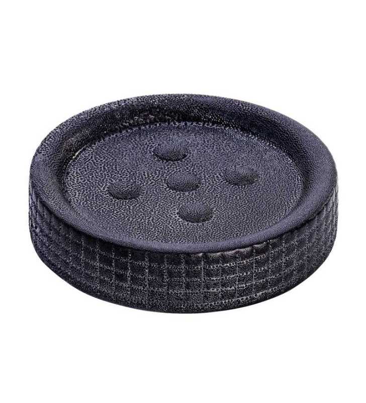 Porte savon Polaris Jet anthracite-Céramique - WENKO Porte savon Polaris Jet anthracite-Céramique - WENKO