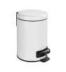 Poubelle à pédale Punto blanc 3 l - Métal - WENKO Poubelle à pédale Punto blanc 3 l - Métal - WENKO