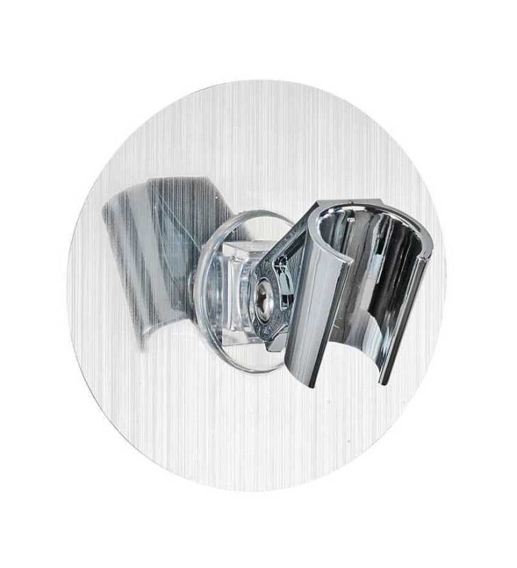 support douchette Static-Loc  fixer sans percer - Plastique - WENKO