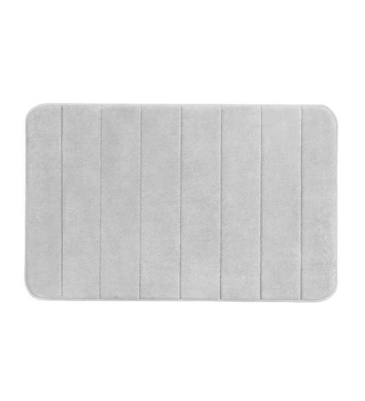 Tapis de bain Memory F.50x80 Stripes gris - WENKO