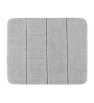 Tapis de bain Steps grisclair 55x65 Micro - WENKO Tapis de bain Steps grisclair 55x65 Micro - WENKO