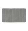 Tapis de bain Steps gris clair microfibre 70x120cm - WENKO