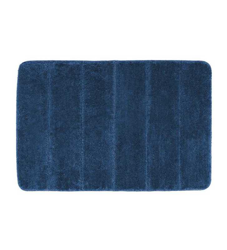 Tapis de bain Steps marineblue 60x90Micro - WENKO