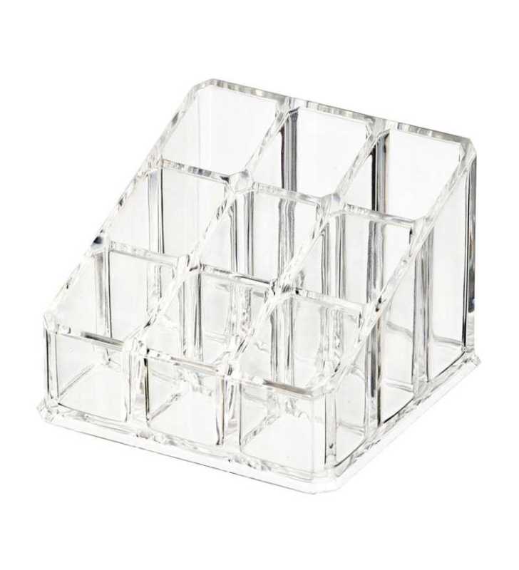 Organiseur de rouge à lèvres Femme angleTransparent - WENKO Organiseur de rouge à lèvres Femme angleTransparent - WENKO