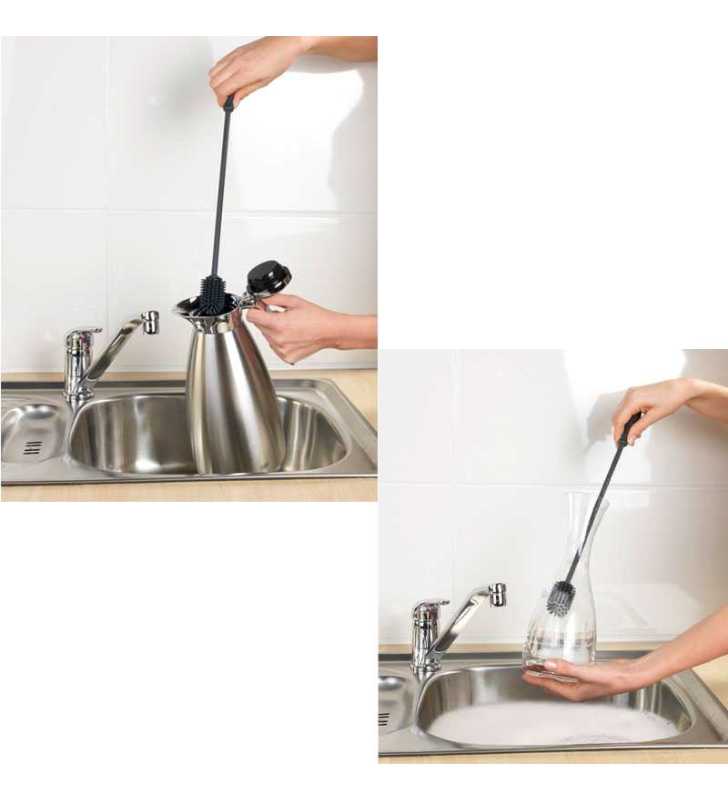 Goupillon à bouteilles en silicone 38 cm - WENKO Goupillon à bouteilles en silicone 38 cm - WENKO