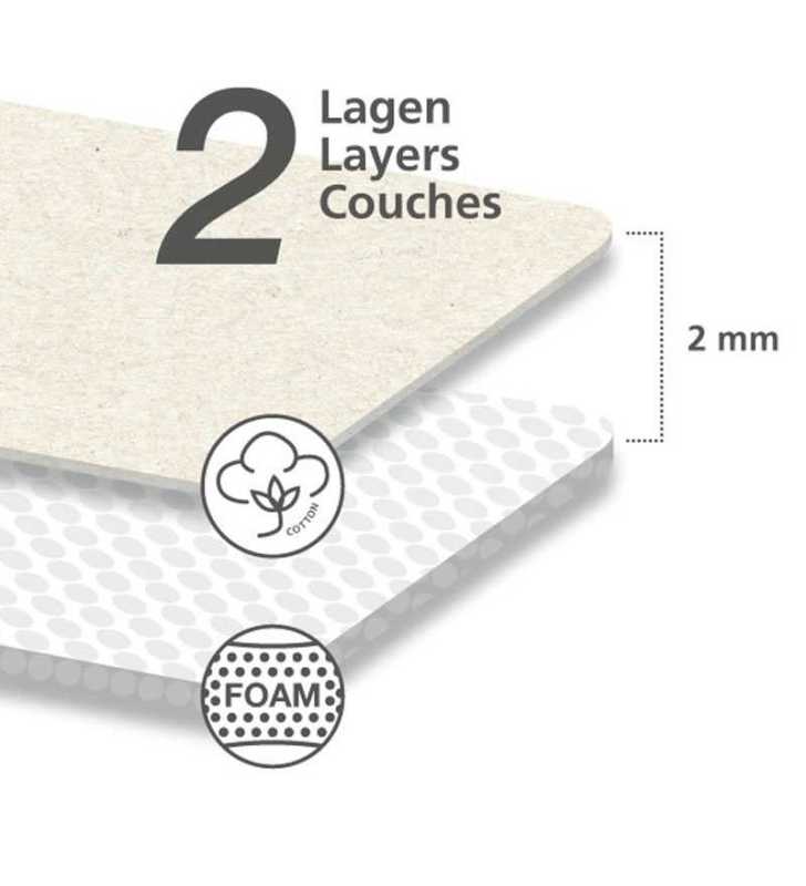 Housse de repassage Basic 2 couches - 128x44 cm - WENKO Housse de repassage Basic 2 couches - 128x44 cm - WENKO