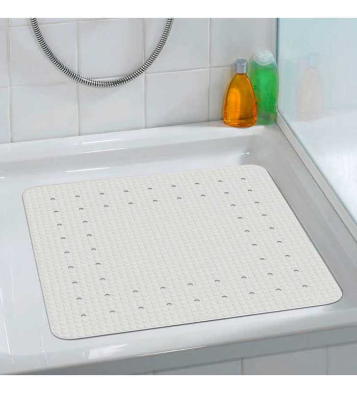 Tapis de douche Mirasol blanc 54x54 cm - WENKO
