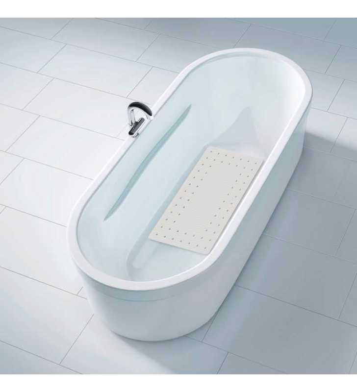 Tapis de bain Mirasol 69x39 cm  blanc - WENKO