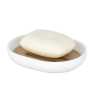 Porte savon Posa blanc-Plastique - WENKO Porte savon Posa blanc-Plastique - WENKO