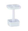 Porte-brosse à dents Candy blanc-Plastique - PS - WENKO