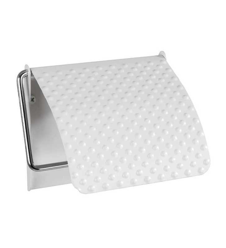 Dérouleur papier WC Punto blanc-Métal - Acier - WENKO Dérouleur papier WC Punto blanc-Métal - Acier - WENKO