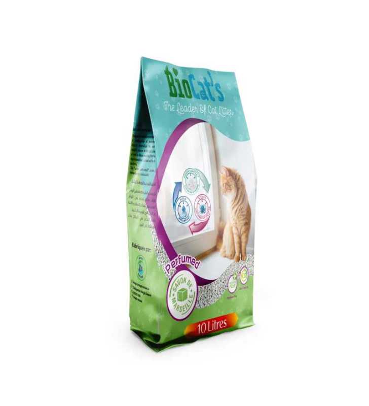 Litière BIOCAT'S SAVON DE MARSEILLE  10L
