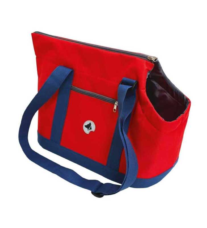 SAC GISELLE BLEU ROUGE 49X23X31cm CROCI SAC GISELLE BLEU ROUGE 49X23X31cm CROCI